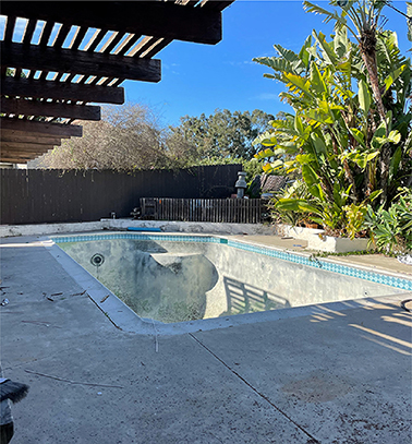 Residential Remodeling in Progress — Mission Viejo, CA — Before